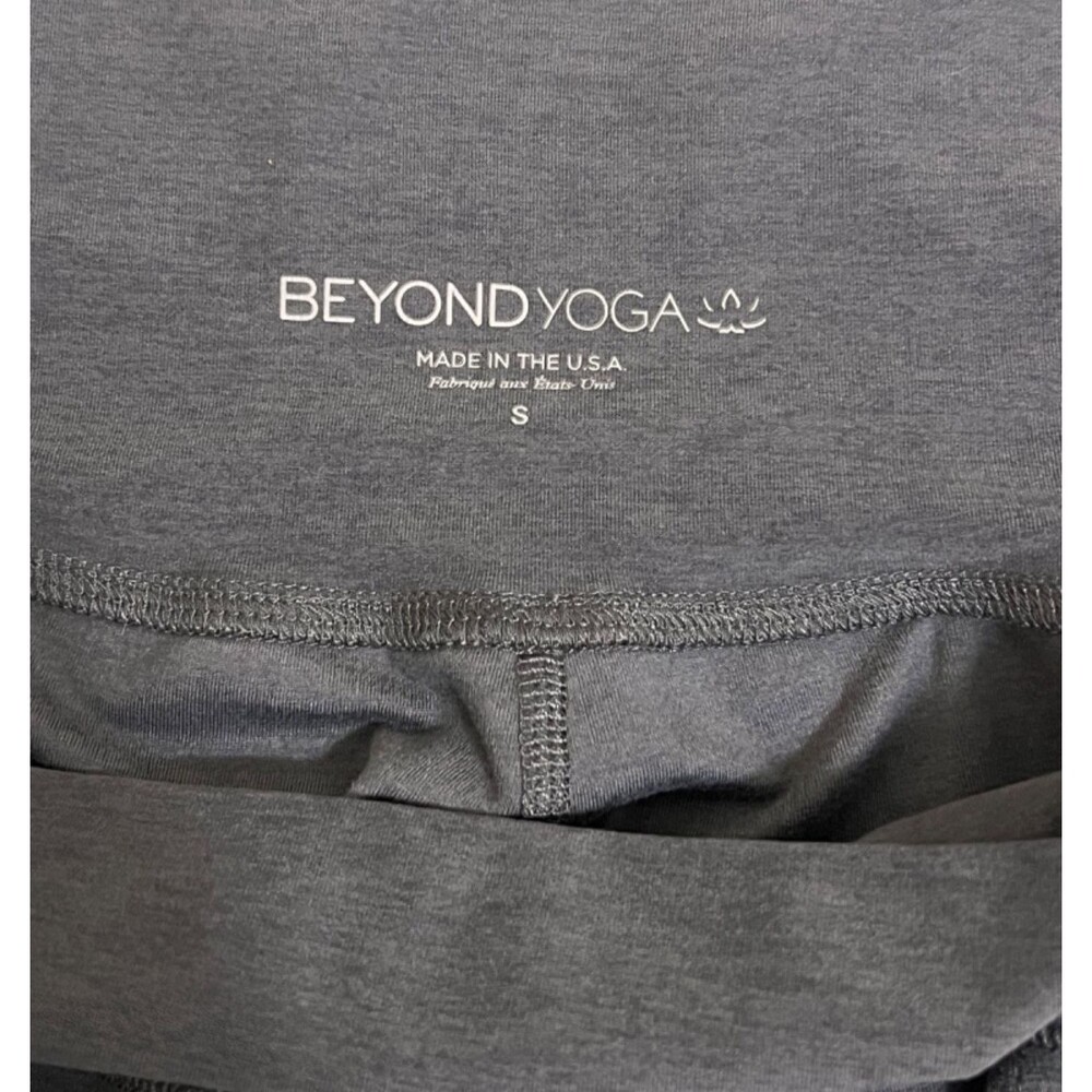BEYOND YOGA Gray Spacedye Midi Joggers Performance High Waisted Women's Small - Picture 5 of 5